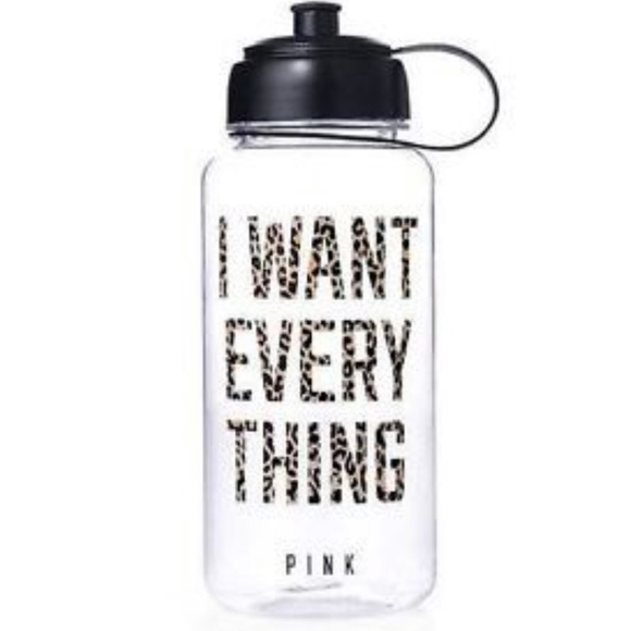 PINK Victoria's Secret Other - NWOT PINK Water Bottle Leopard / Holds 32oz